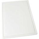 Winco White Grooved Cutting Board, 12 x 18 x 1/2 inch -- 6 per case.
