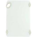 Winco StatikBoard White Cutting Board with Hook, 12 x 18 x 1/2 inch -- 6 per case.