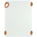 Winco StatikBoard Brown Cutting Board with Hook, 15 x 20 x 1/2 inch -- 6 per case.
