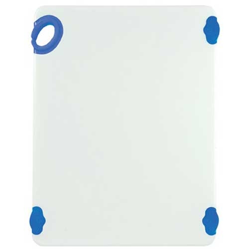 Winco StatikBoard Blue Cutting Board with Hook, 15 x 20 x 1/2 inch -- 6 per case.