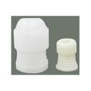 Winco Plastic 2 Piece Coupling Set, 1.5 inch Length -- 1 set.