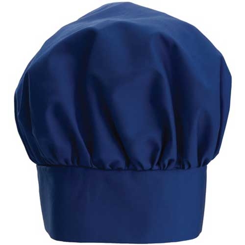 Winco Blue Velcro Closure Chef Hat, 13 inch -- 24 per case.