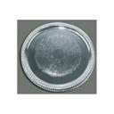 Winco Chrome Plated Round Serving Tray, 14 inch.