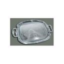 Winco Chrome Plated Oblong Serving Tray, 19 1/2 x 12 1/2 inch.