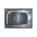 Winco Chrome Plated Oblong Serving Tray, 20 x 14 inch.