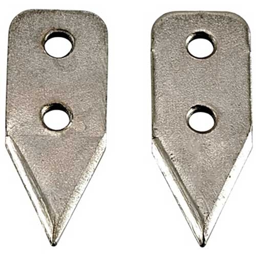 Winco Tempered Steel Alloy with Nickel Plating 2 Piece Replacement Blade Set for Can Opener -- 2 set per case.