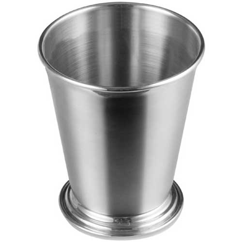 Winco Stainless Steel Mint Julep Cup, 3 inch Dia x 4 3/8 inch Height -- 12 per case.