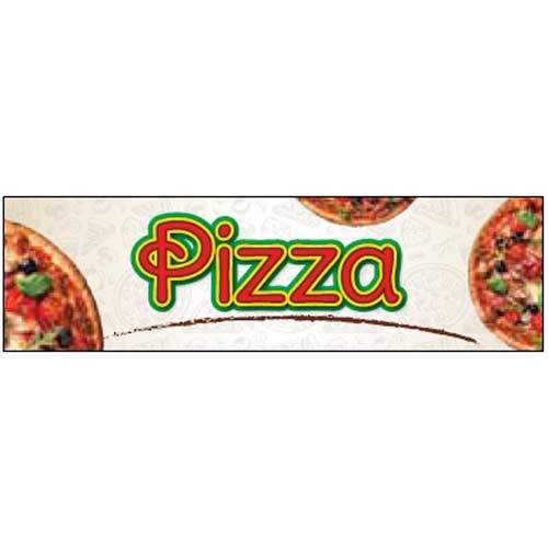 Winco Pizza Sign for EDM-2 Display Merchandiser.