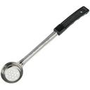 Winco Prime Stainless Steel One Piece Perforated Food Portioner with Black Handle, 1 Ounce -- 12 per case.
