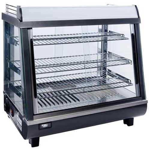 Winco Heated Display Merchandiser, 26 x 26 1/2 inch.