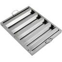 Winco Stainless Steel Horizontal Hood Filter, 16 x 20 x 1 1/2 inch -- 6 per case.