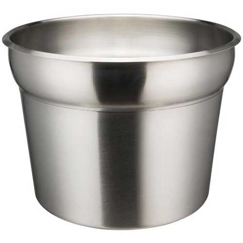 Winco Prime Stainless Steel Inset Pan, 11 Quart -- 6 per case.