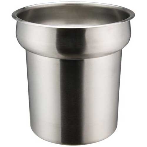 Winco Prime Stainless Steel Inset Pan, 4 Quart -- 6 per case.