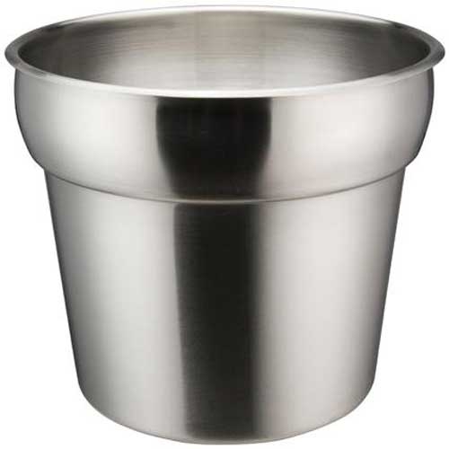 Winco Prime Stainless Steel Inset Pan, 7 Quart -- 6 per case.