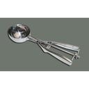 Winco Stainless Steel Disher/Portioners, 3 3/4 Ounce.