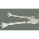 Winco Stainless Steel Star Ice Tong, 7 inch.