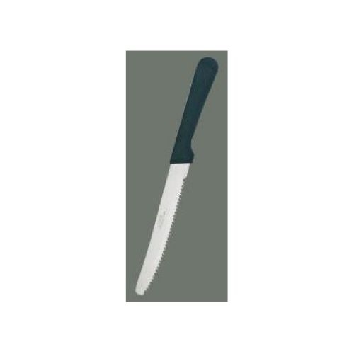 Winco Round Tip Steak Knife with Plastic Handle, 5 inch Blade -- 12 per case.