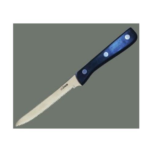 Winco Jumbo Steak Knife With Solid Pom Handle, 5 Inch Blade -- 12 Per Case