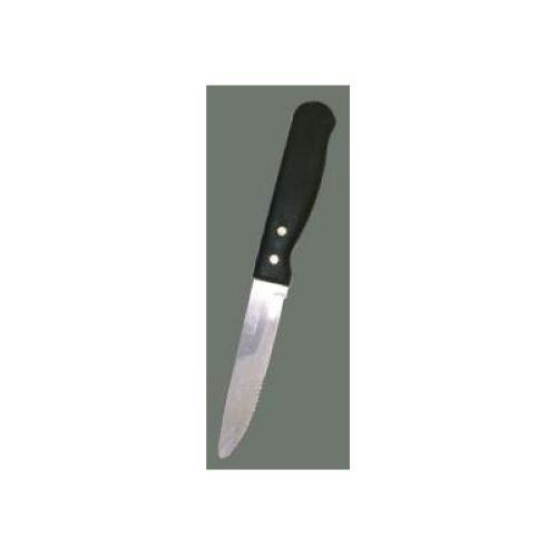 Winco Jumbo Steak Knife with Plastic Riveted Handle, 5 inch -- 12 per case.