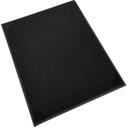 Winco Black Single View Menu Cover fits 8 1/2 x 11 inch Letter Size Paper Inserts -- 10 per case.