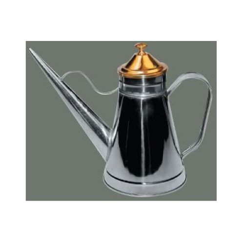 Winco Oil Can with Brass Cover, 24 Ounce.