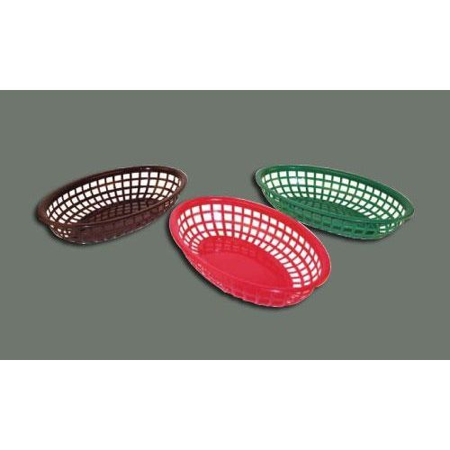 Winco Oval Fast Food Basket, 9 1/2 X 5 X 2 Inch -- 12 Per Case