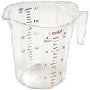Winco Color Graduations Polycarbonate Measuring Cup, 1 Quart -- 6 per case.