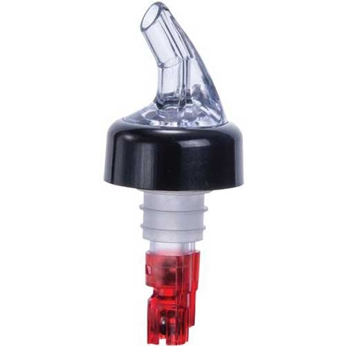 Winco Red Tail Measured Pourer, 1 Ounce -- 10 per case.