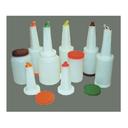 Green Winco Liquor and Juice Multi-Pour with Spout and Lid, 2 Quart.