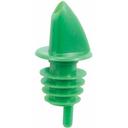 Winco Green Free Flow Pourer -- 12 per case.