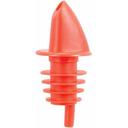 Winco Red Free Flow Pourer -- 12 per case.