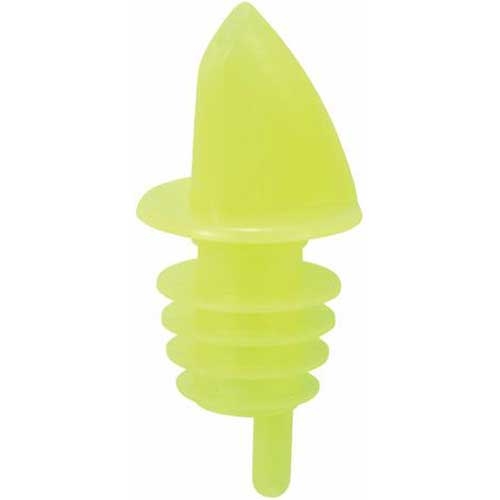 Winco Yellow Free Flow Pourer -- 12 per case.