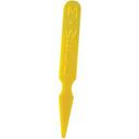 Winco Yellow Medium Well Steak Marker -- 5000 per case.