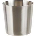 Winco Stainless Steel Solid Satin Finish Fry Cup, 3 1/4 inch Dia x 3 1/2 inch Height -- 12 per case.