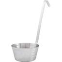 Winco Stainless Steel Hooked Handle Dipper, 1 Quart -- 12 per case.