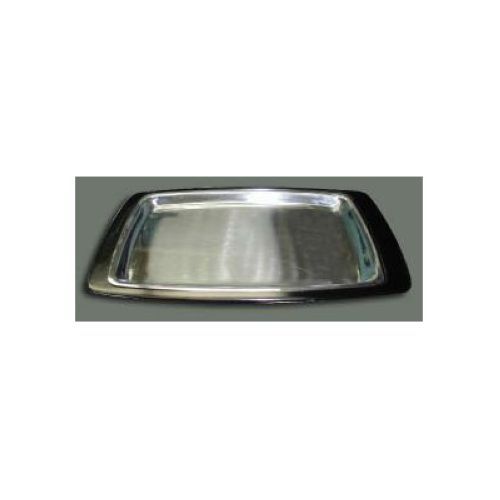 Winco Stainless Steel Oblong Sizzling Platter, 11 Inch