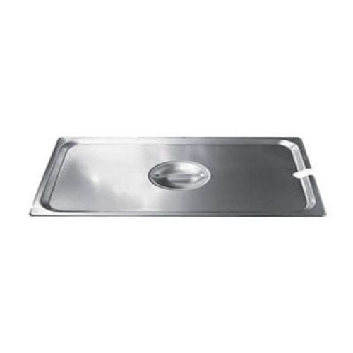 Winco 18/8 Stainless Steel Slotted Cover Only - for 1/3-Size Steam Table Pan.