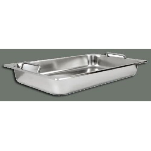 Winco Stainless Steel Full Size Food Pan with Handle.