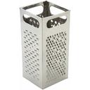 Winco Stainless Steel Square Box Grater, 9 x 4 inch -- 12 per case.