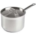 Winco Stainless Steel Sauce Pan with Cover, 4 1/2 Quart -- 6 per case.