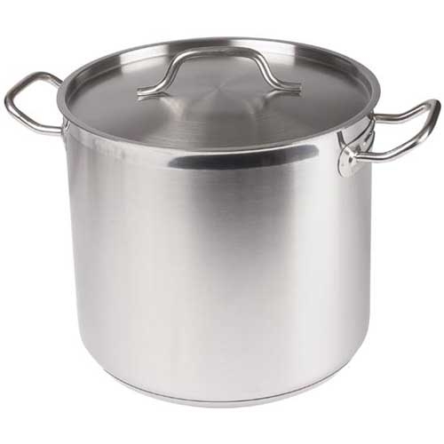 Winco Stainless Steel Stock Pot with Cover, 16 Quart -- 4 per case.