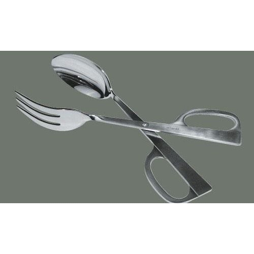 Winco Stainless Steel Heavy Duty Salad Tong, 10 inch.