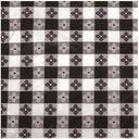 Winco Black Square Table Cloth, 52 x 52 inch -- 12 per case.