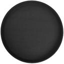 Winco Black Non Slip Round Premium Fiberglass Tray, 14 inch -- 6 per case.