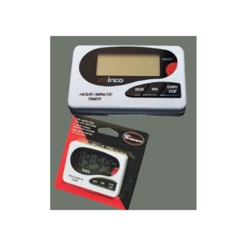 Winco Large Hour/Minute LCD Digital Timer, 3.5 inch Length.