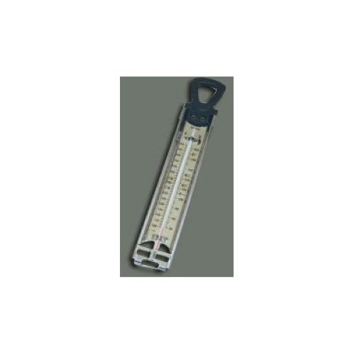 Winco Calibrated Candy and Deep Fry Thermometer, 11 3/4 x 2 inch.