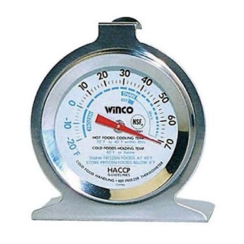 Winco Dial Freezer/refrigerator Thermometer, 2 Inch