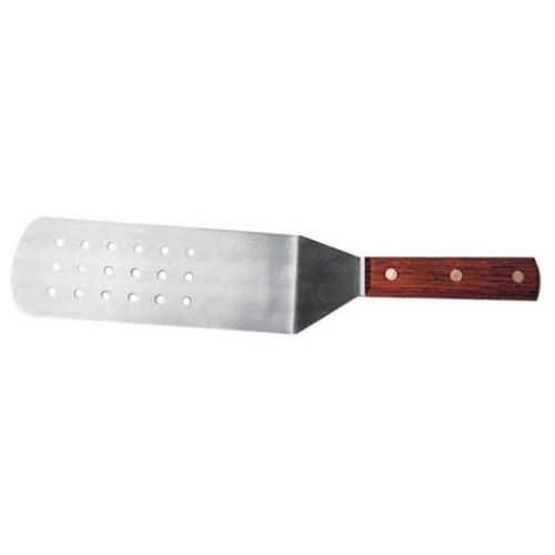Winco Flexible Turner with Perforated Blade, 9 1/2 x 3 inch.