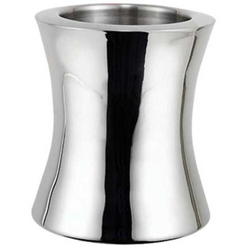 Winco Stainless Steel Double Wall Hourglass Wine Cooler, 6 Inch Dia. X 7 Inch -- 6 Per Case