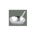 Winco Stainless Steel Nailed Joint Chinese Wok, 14 inch.